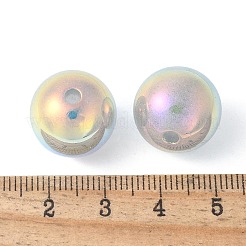 Покрытые бусины из АБС-пластика&nbsp;LS-X-OACR-B026-02C