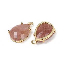 Подвески с огранкой из натуральных смешанных драгоценных камней&nbsp;G-K347-05G