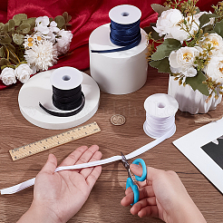 37.5м 3-х цветная плоская атласная отделка кантом&nbsp;OCOR-BC0008-59