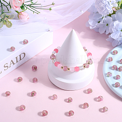 40шт ручной золотой песок бусины лэмпворк нити&nbsp;LAMP-SC0001-35A