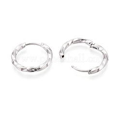 Серьги-кольца из нержавеющей стали 304&nbsp;STAS-T074-50P