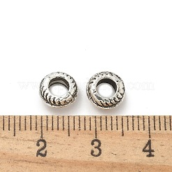 Сплавочные овальные бусины тибетского стиля &nbsp;TIBE-P003-33AS