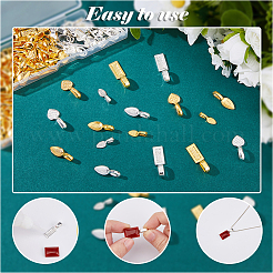 160 шт. 8 стиля литые клеевые плоские скобы&nbsp;FIND-DC0006-87