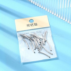 Латунные трубки изогнутой бисера&nbsp;XGRPCU028-259P