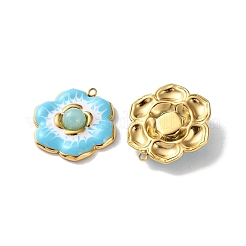 Крашеные натуральный белый нефрит подвески&nbsp;STAS-A193-10G-03