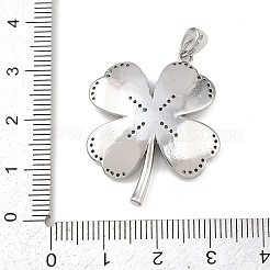 Латунные микро проложить кубического циркония подвески&nbsp;KK-K411-09P