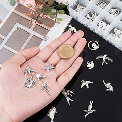 Сплавочные подвески тибетского стиля&nbsp;PALLOY-PH0012-40