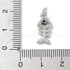 Латунные микро проложить кубического циркония подвески&nbsp;KK-B155-04D-P