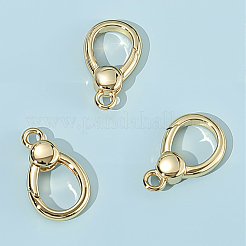 6 шт. латунные пружинные кольца-затворы&nbsp;KK-SC0006-46