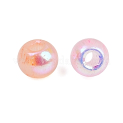 Разноцветные круглые стеклянные бусины с имитацией кошачьего глаза&nbsp;SEED-NH0003-01A-06