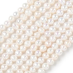 Нити из натурального культивированного пресноводного жемчуга&nbsp;PEAR-C004-01