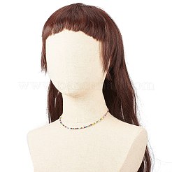 Колье из бисера&nbsp;X-NJEW-JN03825-01