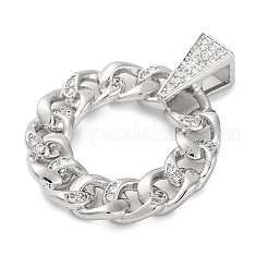 Стойки обшивки латунь микро проложить Циркон подвеску&nbsp;KK-M021-08P