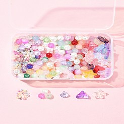 Прозрачные стеклянные бусины&nbsp;GLAA-FS0001-92