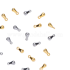 20 шт. 2-х цветные подвески из нержавеющей стали 304&nbsp;STAS-CJ0001-149