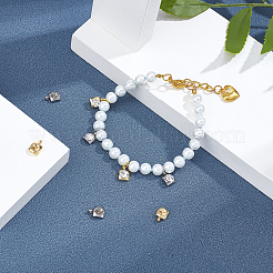 Подвеска из нержавеющей стали 304 со стразами&nbsp;STAS-UN0009-45