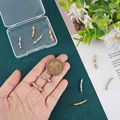 10 шт. 2-х цветные подвески-соединители из нержавеющей стали 304&nbsp;STAS-UN0046-72