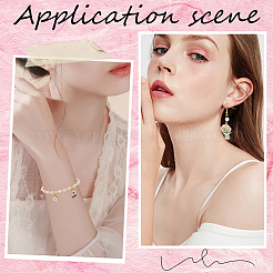 80шт 20 стиля светлые позолоченные подвески из сплава с эмалью&nbsp;ENAM-SC0005-95