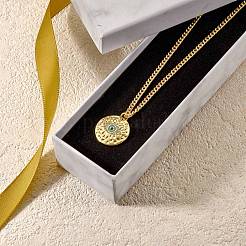 6 шт. Латунные подвески с микропаве&nbsp;ZIRC-SZ0001-74