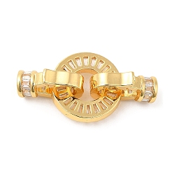 Стойка покрытие латунь проложить прозрачный кубический цирконий застегнуть застежки&nbsp;KK-Q781-09G