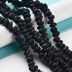 Бусы из натуральной лавы&nbsp;G-D085-A01-01