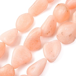 Нити бусин из натурального красного нефрита&nbsp;G-D098-C08