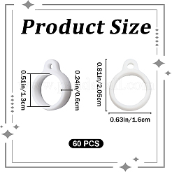 Силиконовый кулон 60 шт.&nbsp;SIL-GF0001-40B