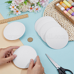 10 шт. круглая основа для шляпы-чародея из ткани ЭВА для магии шляп&nbsp;AJEW-BC0009-72