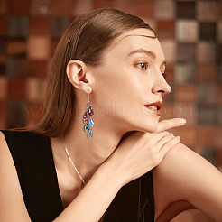 120шт 20 стильный кулон из гальванического стекла&nbsp;CW-TAC0001-21