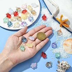 30шт стеклянные подвески&nbsp;PALLOY-YW00034