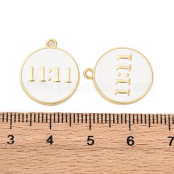 Латунь эмаль подвески&nbsp;KK-F895-16B-G02