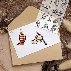 Пластиковые штампы DIY-WH20018-0231