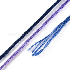 6-слойная полиэфирная нить для вышивания&nbsp;OCOR-FZ0001-01P