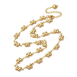 Женские ожерелья-цепочки в форме бабочек из нержавеющей стали 304&nbsp;NJEW-G178-07G