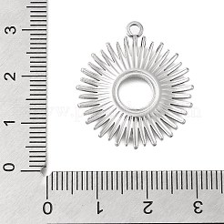 Подвески из нержавеющей стали 304 с защитой от потускнения&nbsp;STAS-D192-08P