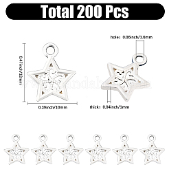 Подвески из сплава 200 шт.&nbsp;FIND-SC0019-55