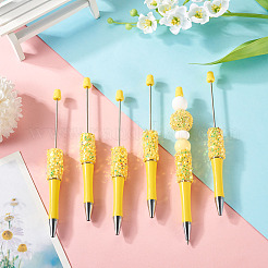 8 шариковая ручка с пайетками в виде звезд&nbsp;FIND-TA0006-15F