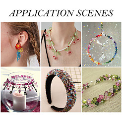 5600 шт. Прозрачные акриловые бусины&nbsp;TACR-PJ0001-05