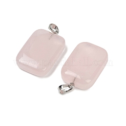 Природного розового кварца подвески&nbsp;G-C184-02