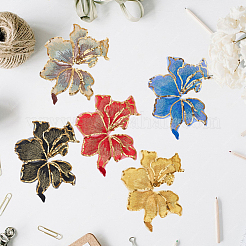 5 шт. 5 цвета компьютеризированная вышивка ткань утюгом / пришить патчи&nbsp;FIND-CY0001-26