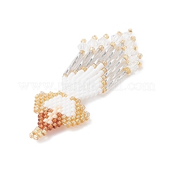 Подвески-ангелы из стеклянных бисеров&nbsp;PALLOY-MZ0089296-02