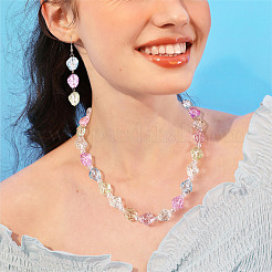 Стеклянные бусины с гальваническим покрытием &nbsp;EGLA-TA0001-91B