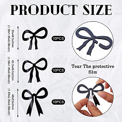 30 шт. 3 стиля акриловых подвесок для бокалов вина&nbsp;OACR-TA0003-95