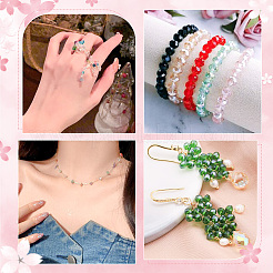 720шт 12 цвета экологически чистые прозрачные акриловые бусины&nbsp;TACR-GO0001-01