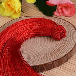 Красивый дизайн украшения нейлон кисточкой кулон NWIR-I007-14