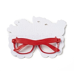 Войлочные бразильский карнавал оправа для очков украшение&nbsp;LS-AJEW-G044-01C