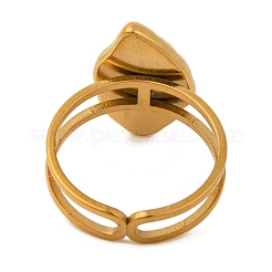 Овальные натуральные перстни из сердолика RJEW-Q822-18G-02