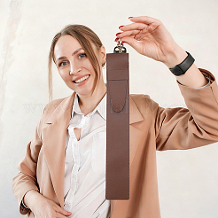 1 кожаный чехол для хранения барабанных палочек&nbsp;AJEW-CL0002-37A