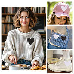 8 шт. 2 цвета полиэстеровые нашивки для пришивания и приклеивания утюгом&nbsp;PATC-TA0001-34A