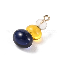 Трехцветные подвески из смолы&nbsp;LS-RESI-Z016-01C-LG